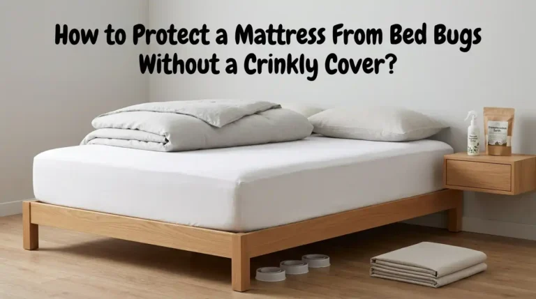 How to Protect a Mattress From Bed Bugs Without a Crinkly Cover?