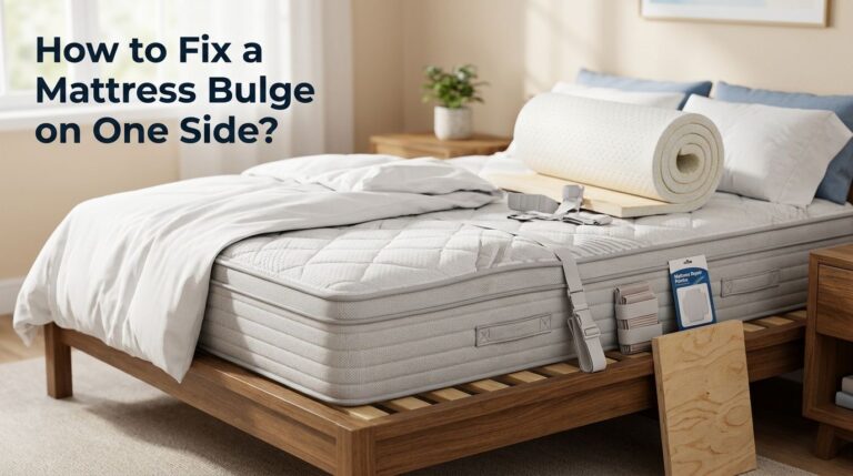 How to Fix a Mattress Bulge on One Side? Step by Step Guide