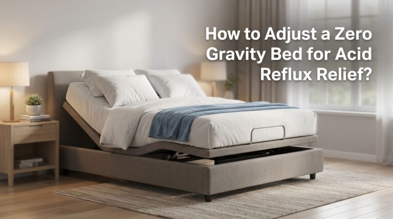How to Adjust a Zero Gravity Bed for Acid Reflux Relief?