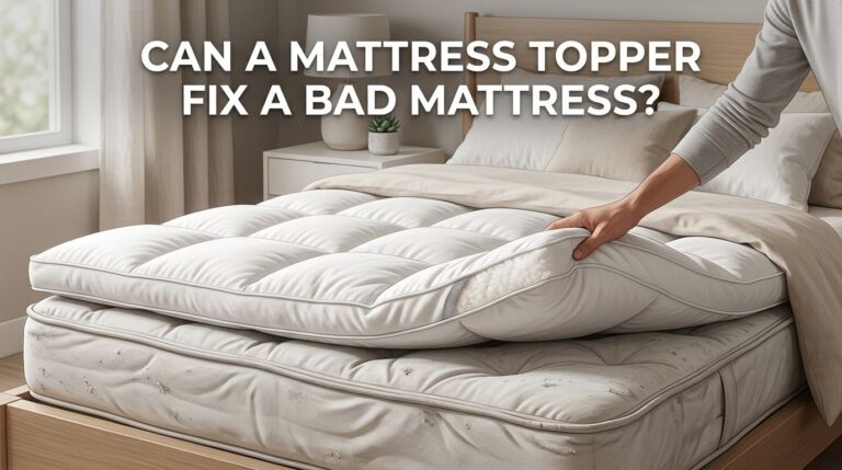 Can a Mattress Topper Fix a Bad Mattress? A Complete Guide