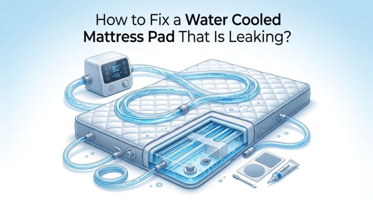 How to Fix a Water Cooled Mattress Pad That Is Leaking?
