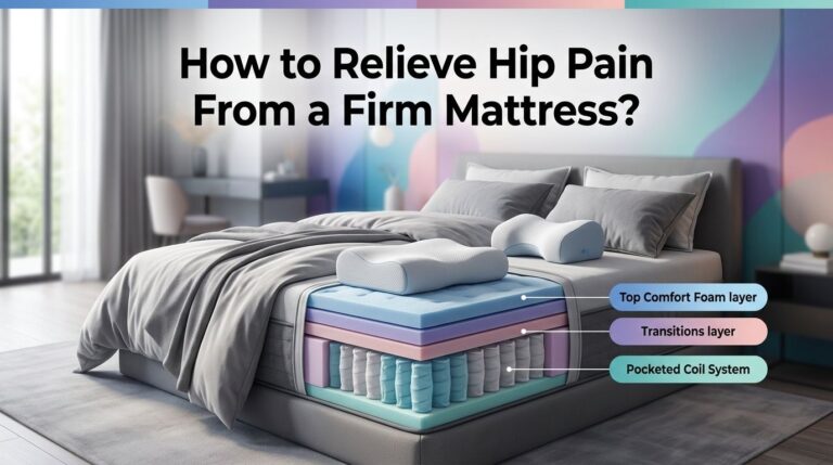 How to Relieve Hip Pain From a Firm Mattress?