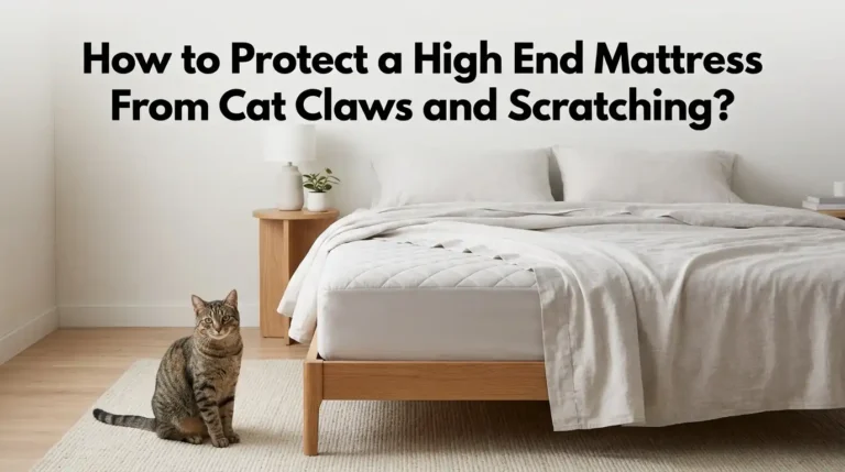 How to Protect a High End Mattress From Cat Claws and Scratching?