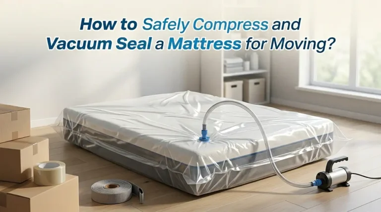 How to Safely Compress and Vacuum Seal a Mattress for Moving?