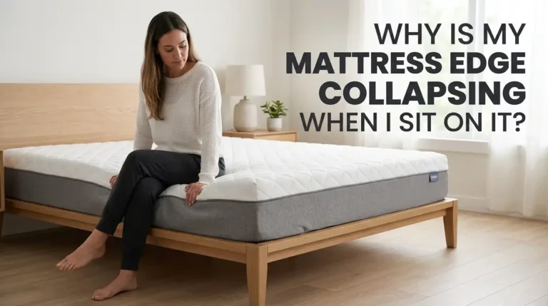 Why Is My Mattress Edge Collapsing When I Sit On It?