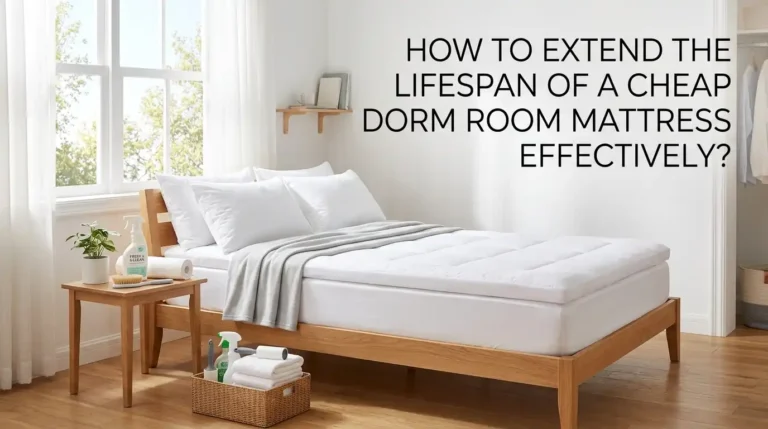 How to Extend the Lifespan of a Cheap Dorm Room Mattress Effectively?