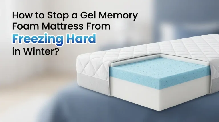 How to Stop a Gel Memory Foam Mattress From Freezing Hard in Winter?