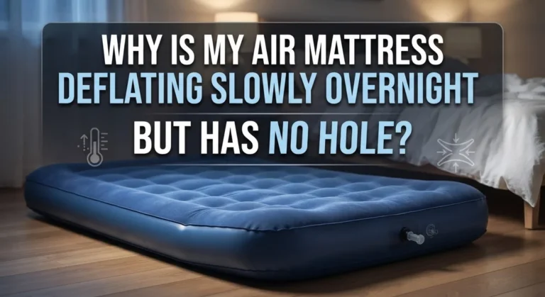 Why Is My Air Mattress Deflating Slowly Overnight But Has No Hole?