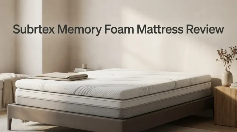 Subrtex Memory Foam Mattress Review 2026