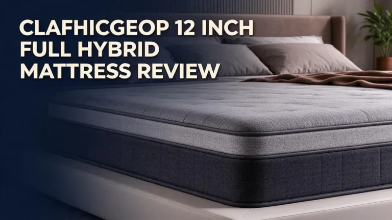 ClafhiCgeop 12 Inch Full Hybrid Mattress Review